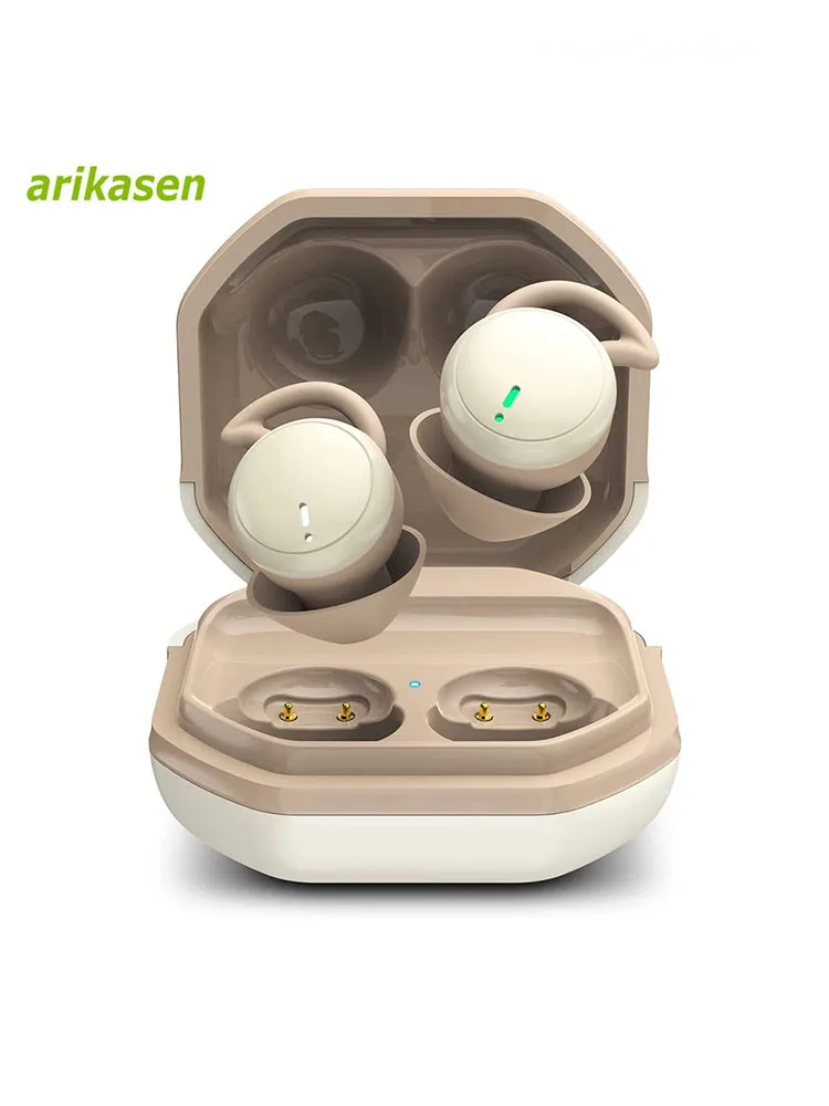 Home Office Amazon - Schlaf-Ohrhörer, unsichtbar, kleine Bluetooth-Ohrhörer, kabellose Mini-Ohrhörer,