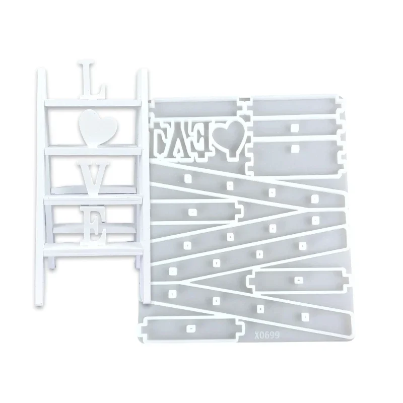 Home Office Architecture - 1 Set DIY Silikon-Leiterform für Handgemachte
