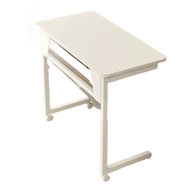 Laptop Stand Foldable - Faltbarer mobiler Schreibtisch mit geräuscharmen Rollen,