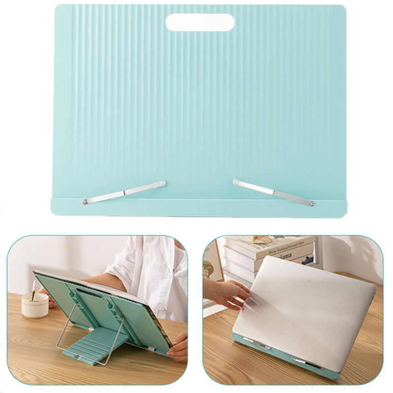 Laptop Stand Foldable - BEISHI Verstellbarer Desktop-Buchständer zum Lesen mit
