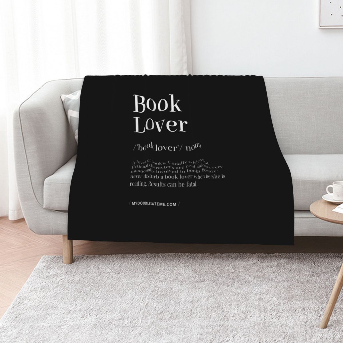 Home Office Dictionary - Buchliebhaber-Definition – Nomen – Leserwörterbuch (schwarz)