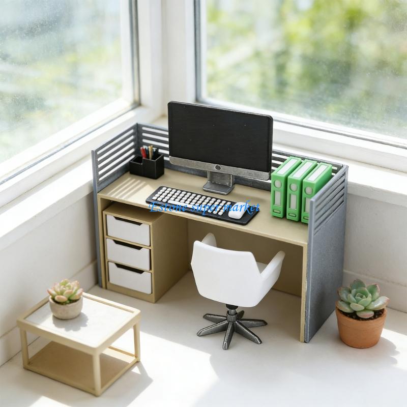 090B Miniatur-Computertischmod – Home Office Architecture Bewertung und Preis