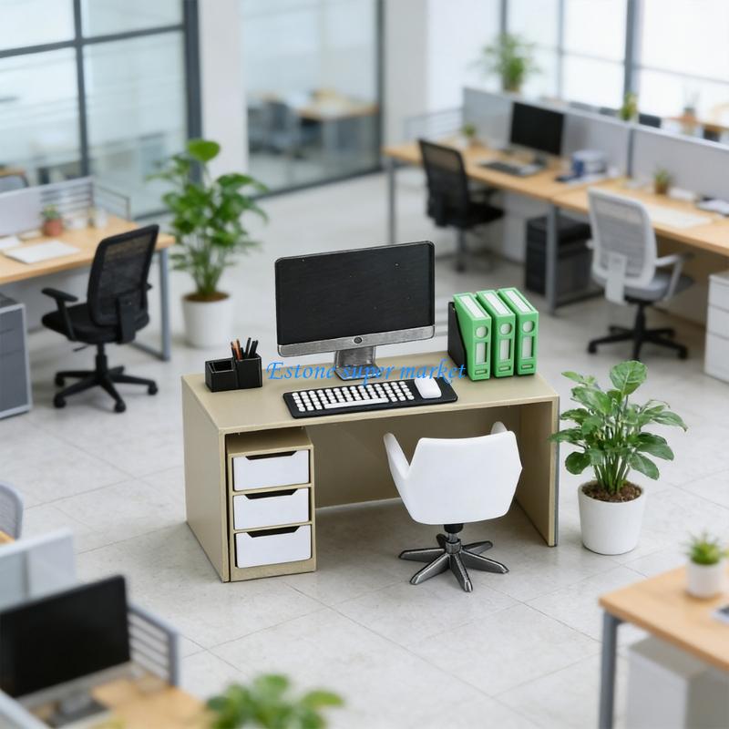 090B Miniatur-Computertischmod – Home Office Architecture Bewertung und Preis