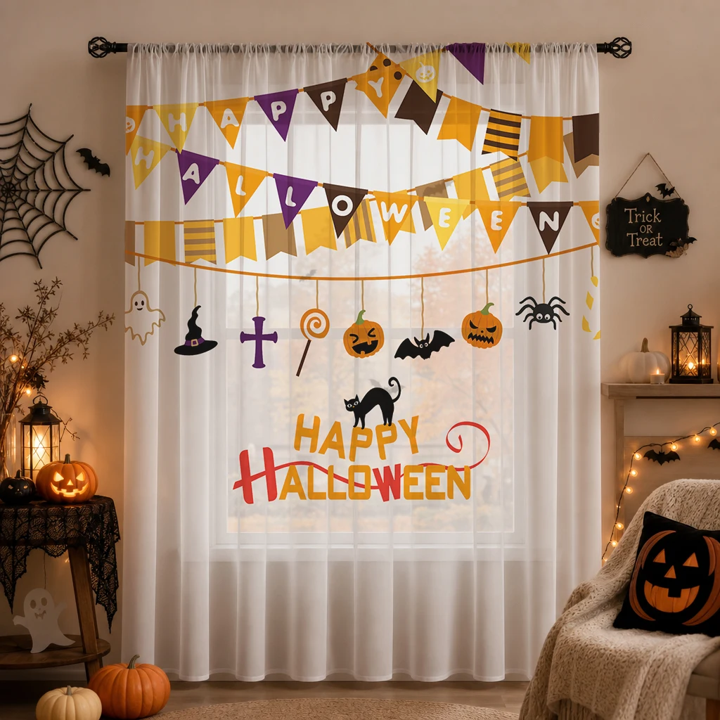 Halloween-Festival-Gardine, ho – Home Office Youtube Bewertung und Preis
