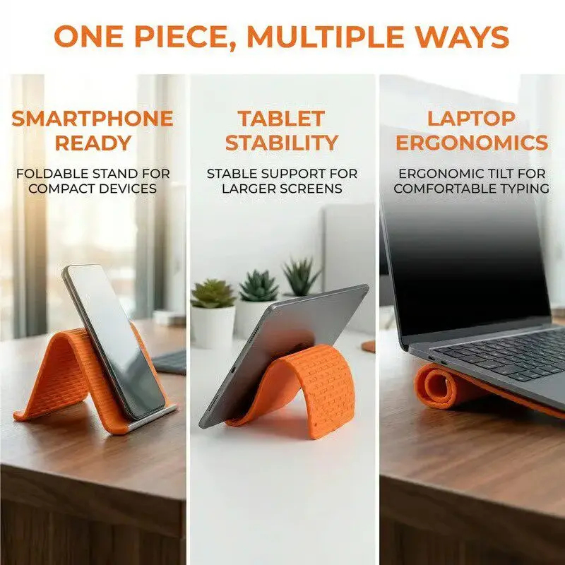 Faltbarer Silikon-Handyständer – Laptop Stand Foldable Bewertung und Preis