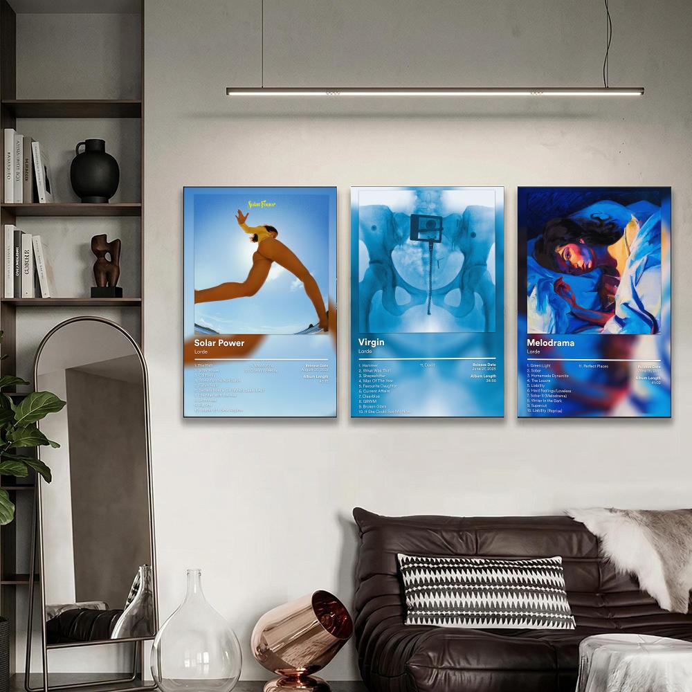 Alternative Pop L-Lorde Poster – Home Office Alternative Bewertung und Preis