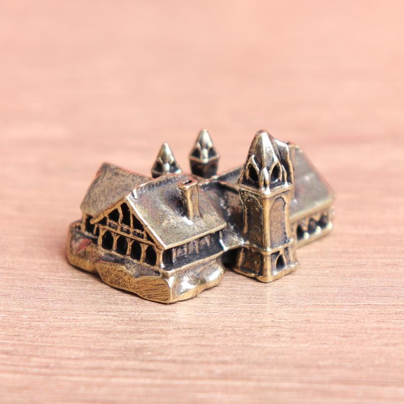 Messing Miniatur-Häuser 5 Stüc – Home Office Architecture Bewertung und Preis