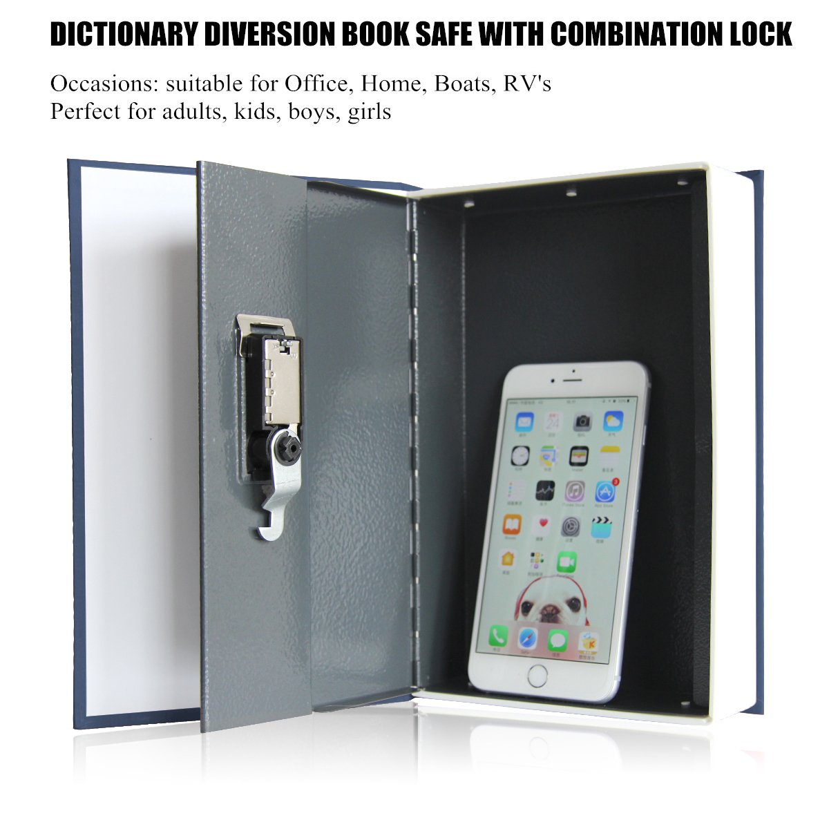 Buchsafe mit Zahlenschloss, Wö – Home Office Dictionary Bewertung und Preis