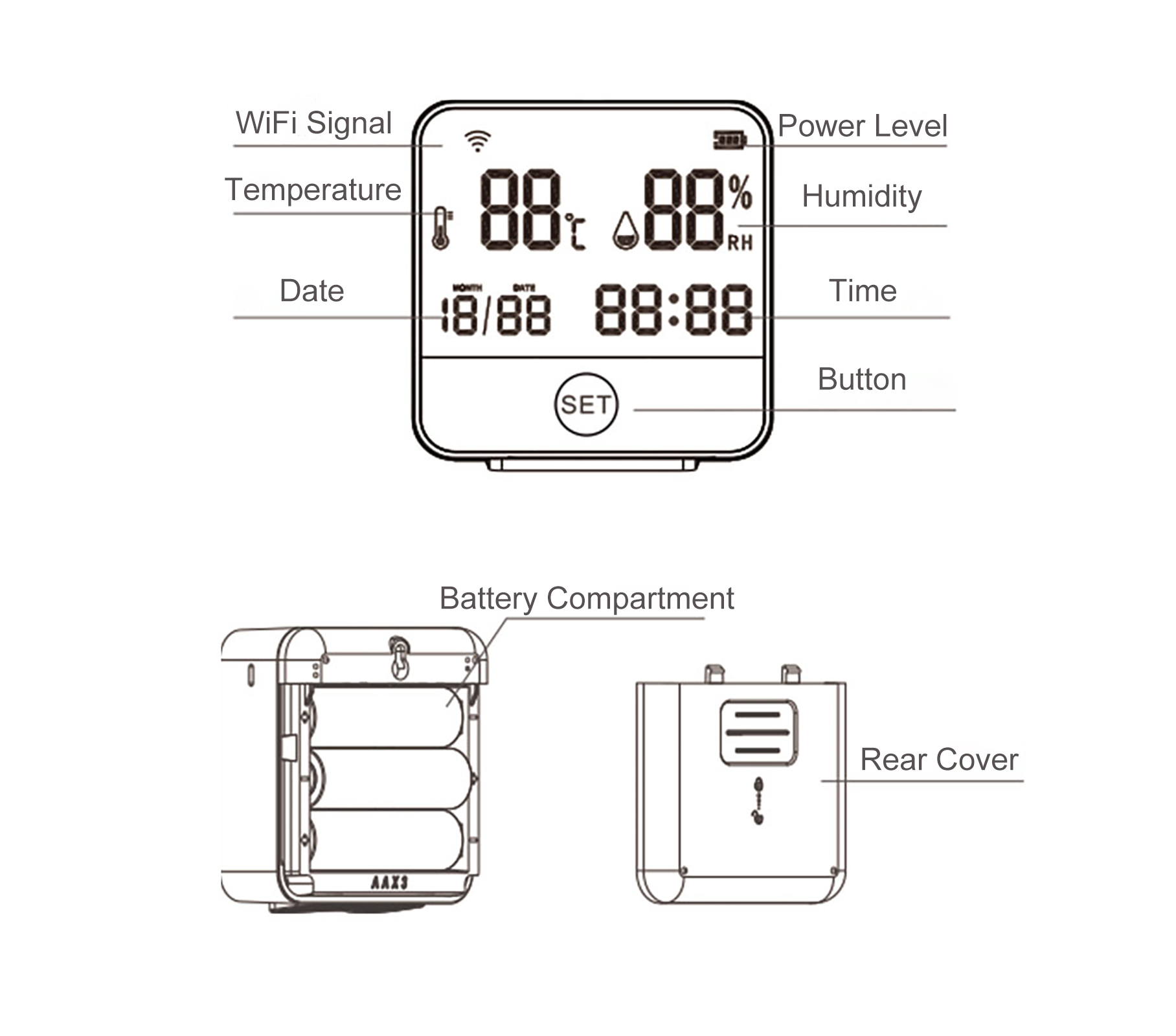 Tuya WiFi Temperatur- und Feuc – Home Office Amazon Bewertung und Preis