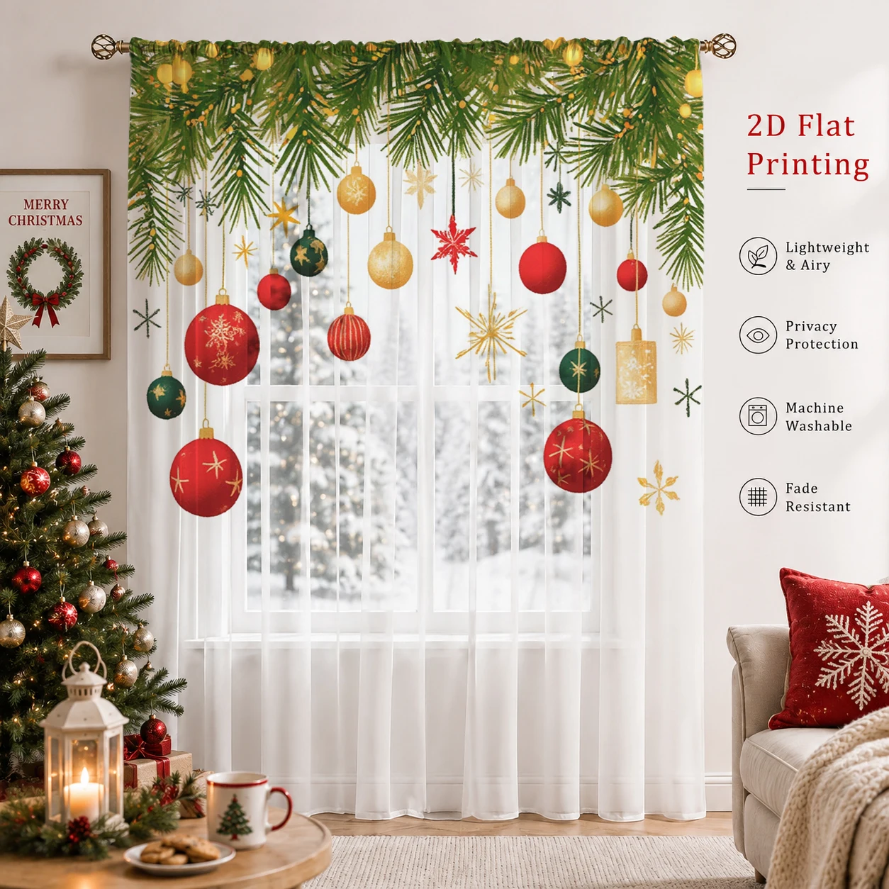 Weihnachtlicher Farbverlauf-Si – Home Office Youtube Bewertung und Preis