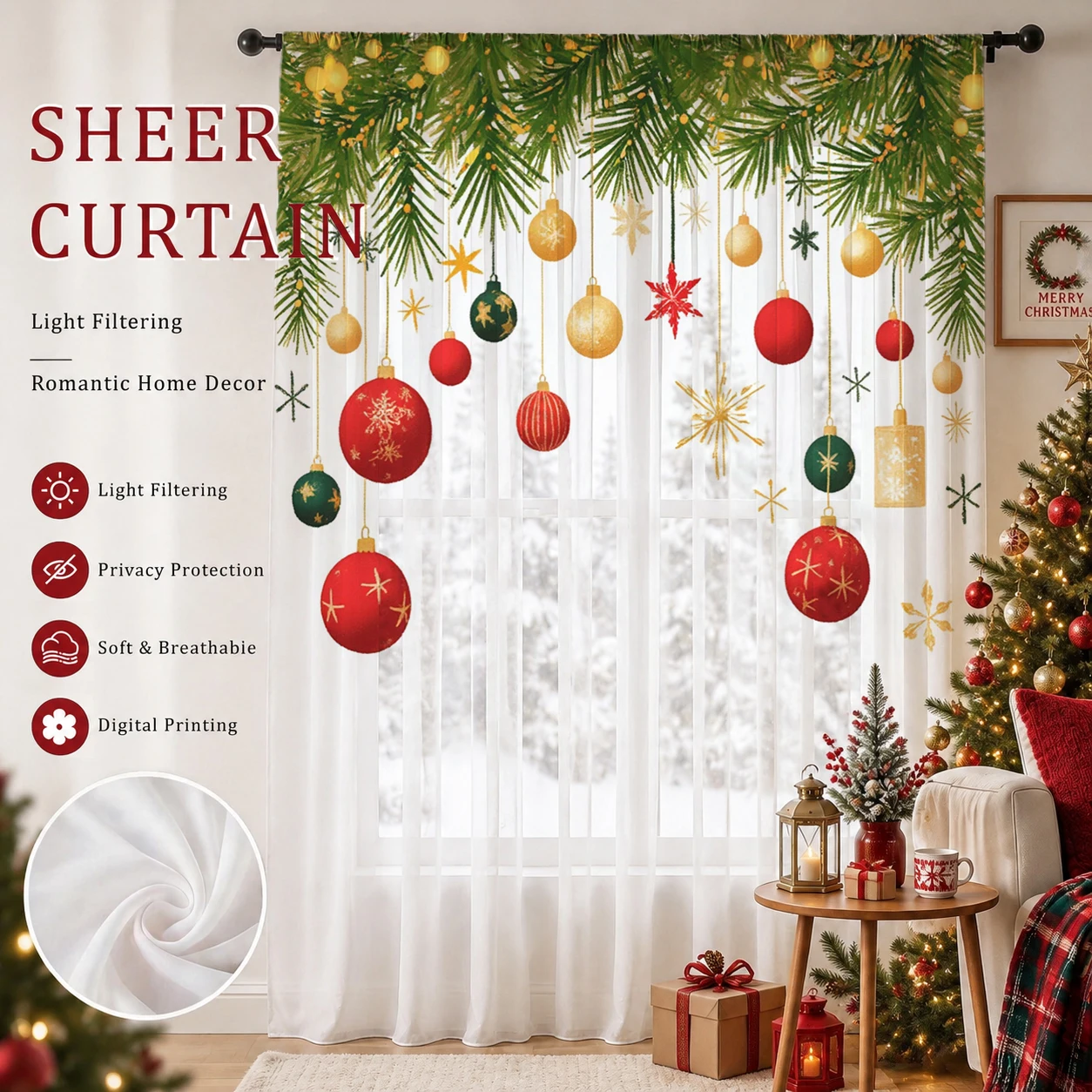 Weihnachtlicher Farbverlauf-Si – Home Office Youtube Bewertung und Preis